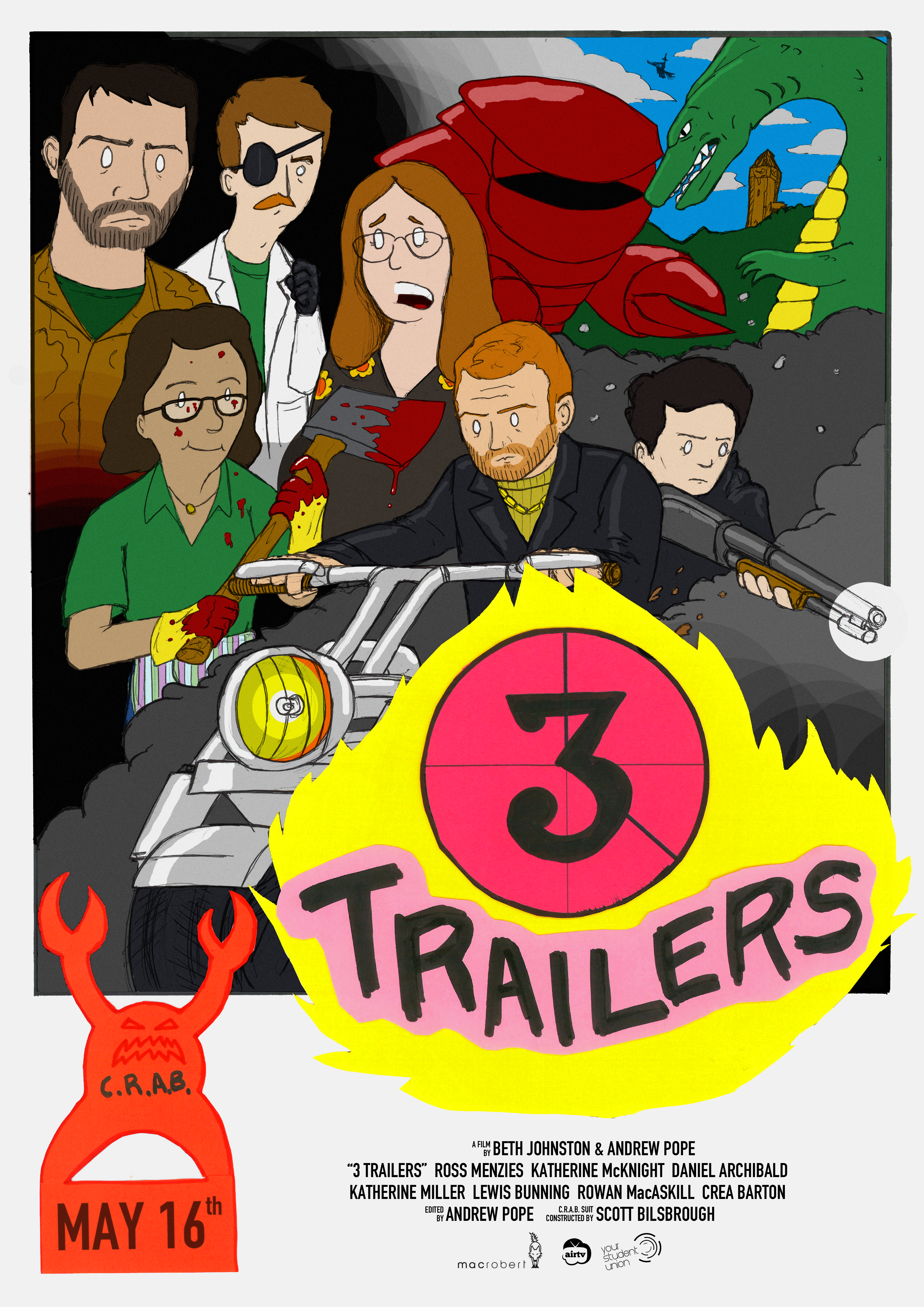 3 Trailers Poster