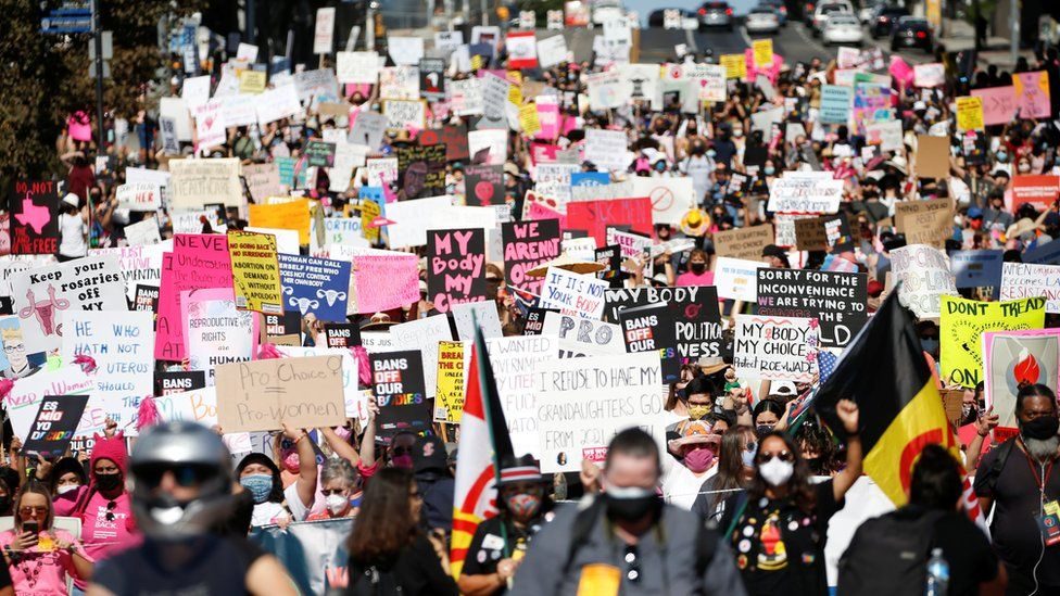 Thousands took to the streets across the nation in protest of the ruling