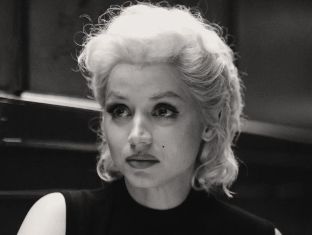 Ana de Armas as Marilyn in 'Blonde'
