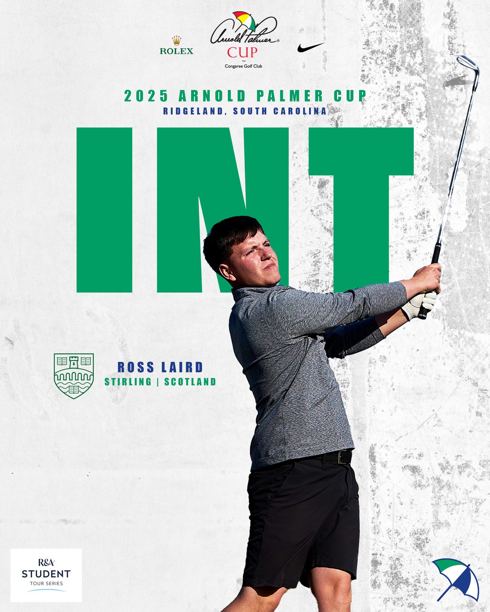 University of Stirling Golfer Set for Prestigious Arnold Palmer Cup ...